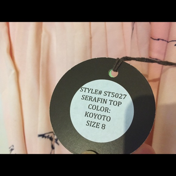 NWT Eva Franco Serafin Kyoto top - Picture 5 of 14